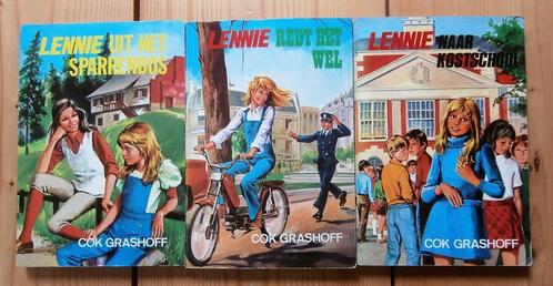 Lennie serie van Cok Grashoff, Valkenserie, Boeken, Kinderboeken | Jeugd | onder 10 jaar, Zo goed als nieuw, Fictie algemeen, Ophalen of Verzenden