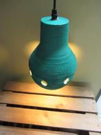 Retro vintage aardewerk lamp jaren 60/70, Ophalen of Verzenden, Huis en Inrichting