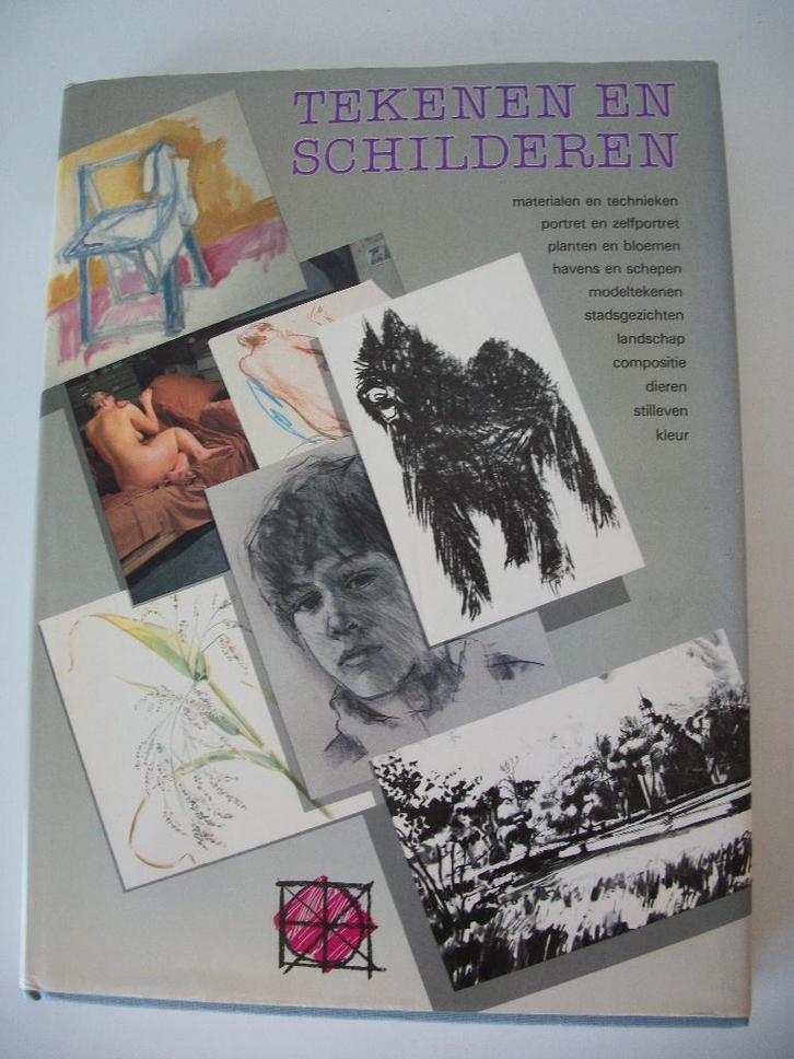 Tekenen en schilderen - Marleen Buddemeijer - Teleac - zgan, Boeken, Hobby en Vrije tijd, Zo goed als nieuw, Tekenen en Schilderen