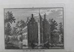 457 / Huis Altena  bij Delft  - Almkerk, Antiek en Kunst, Kunst | Etsen en Gravures, Ophalen of Verzenden