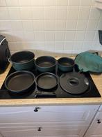 Tefal kamperen camping pannenset lichtgewicht voor op gas, Ophalen of Verzenden, Gebruikt