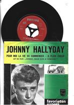 JOHNNY HALLYDAY single 7" POUR MOI LA VA COMMENCER, Cd's en Dvd's, Vinyl Singles, Pop, Ophalen of Verzenden, 7 inch, Zo goed als nieuw