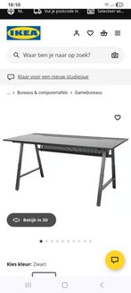 IKEA Galant bureau, verstelbaar, 160x80cm, Ophalen, Zo goed als nieuw, 70 tot 120 cm