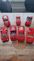 Collectie rode auto's, Hobby en Vrije tijd, Modelauto's | 1:24, Ophalen of Verzenden, Bburago, Zo goed als nieuw