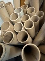 Harde kartonnen kokers, Hobby en Vrije tijd, Knutselen, Ophalen, Gebruikt, Materiaal