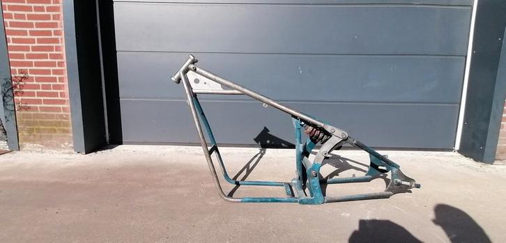 DPP Eigenbouw frame & kenteken 1993 Chopper Bobber tankjes, Motoren, Onderdelen | Merk-onafhankelijk, Gebruikt, Ophalen