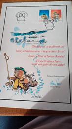 Noorwegen, 1988, kerstzegels, Ophalen of Verzenden, Gestempeld, Overige thema's