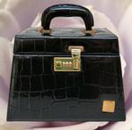 Giannini zwarte lak beautycase met slot nieuw, Zwart, Ophalen of Verzenden, Zo goed als nieuw, Met slot