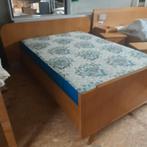 Vintage Deens model tweepersoonsbed met 2 nachtkastjes, Huis en Inrichting, Slaapkamer | Complete slaapkamers, Ophalen, Gebruikt