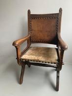 Eikenhouten armfauteuil | Art deco | circa 1920, Antiek en Kunst, Antiek | Meubels | Stoelen en Banken, Ophalen