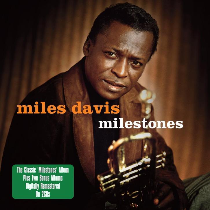 CD-sale MILES DAVIS - Milestones Cd1+2, Cd's en Dvd's, Cd's | Jazz en Blues, Zo goed als nieuw, Jazz, 1980 tot heden, Verzenden