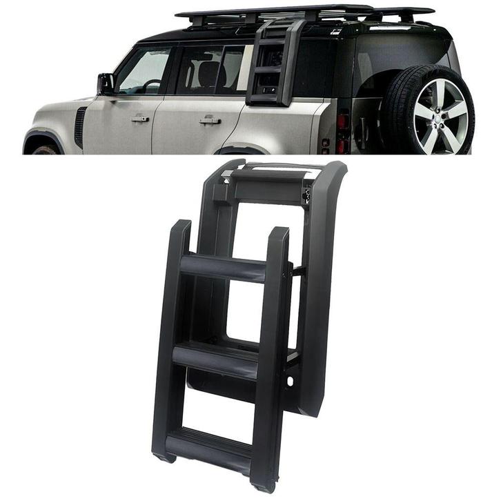 Uitschuifbare Dakladder Voor Land Rover Defender 90/110 L663, Auto diversen, Tuning en Styling, Ophalen of Verzenden