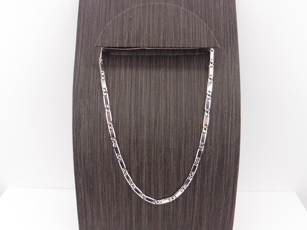 Zilveren collier                                        Z204, Gebruikt, ., Ophalen of Verzenden, .