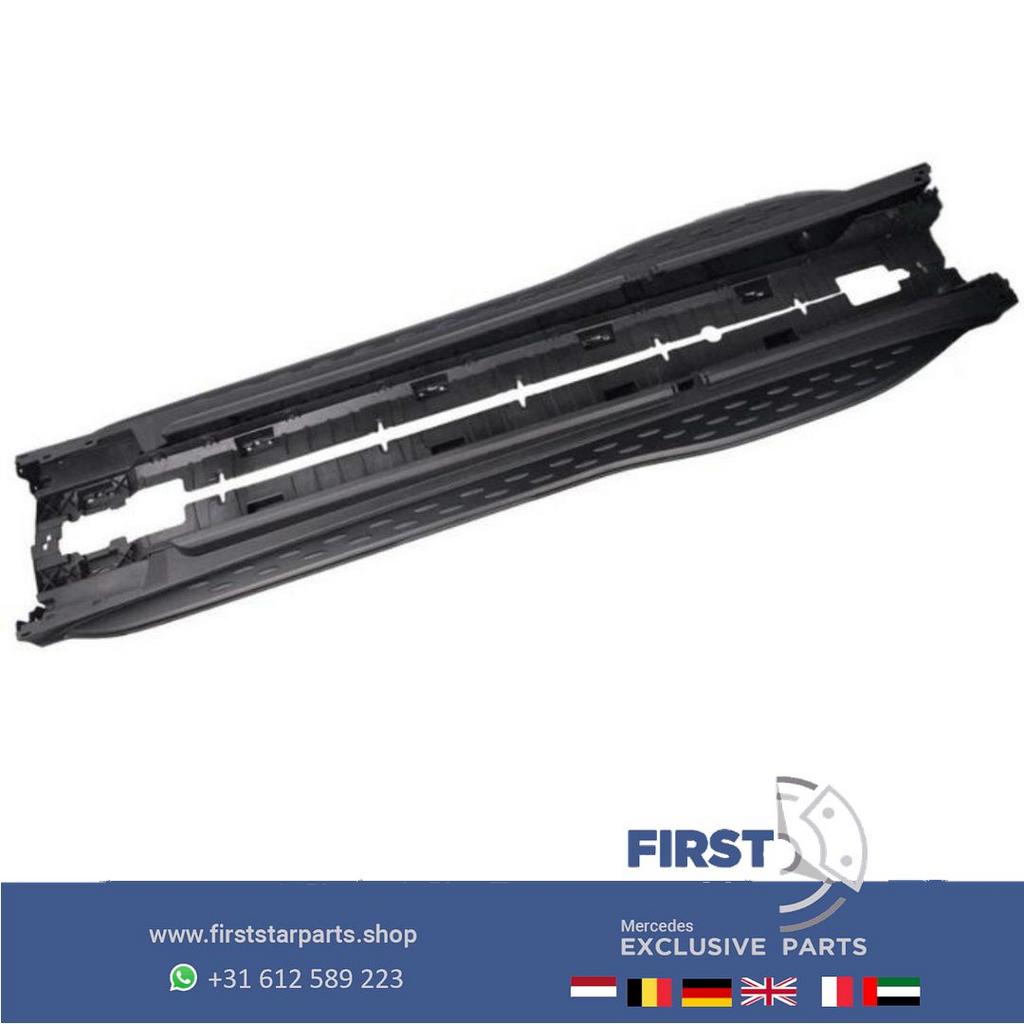 W254 C254 GLC AMG ZIJSKIRT TREEPLANKEN ZWART LINKS RECHTS DO, Gebruikt, -, Ophalen of Verzenden, Bumper