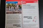 ZooParc Overloon 30% korting voor max. 4 personen., Tickets en Kaartjes, Recreatie | Dierentuinen