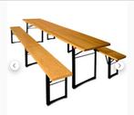 Biertafel 3 delig 220cm te huur, Ophalen, Nieuw, Overige