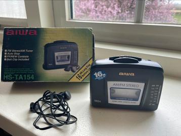 Aiwa HS-TA154 walkman beschikbaar voor biedingen