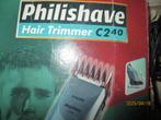 Oude haar trimmer Philishave C240 met doos, Ophalen of Verzenden, Gebruikt, Haarverzorging