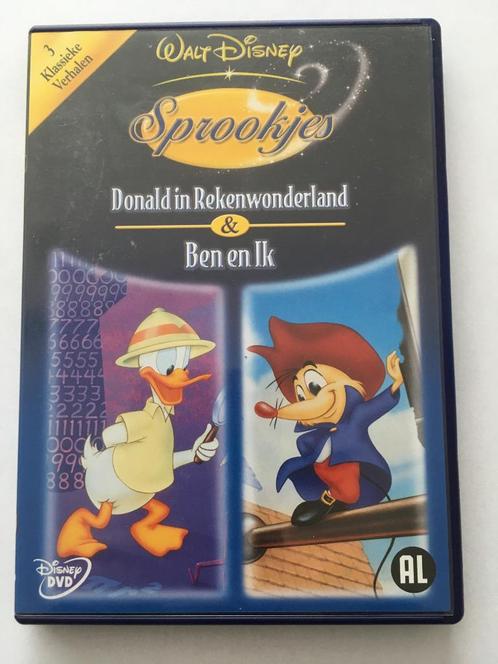dvd WALT DISNEY sprookjes in ~~nieuw~~ staat, Cd's en Dvd's, Dvd's | Tekenfilms en Animatie, Zo goed als nieuw, Amerikaans, Tekenfilm