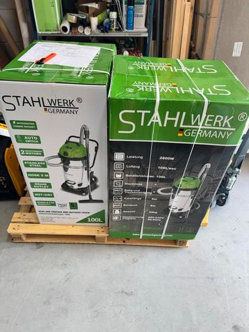 2 Stahlwerk Industriële Nat/Droog Stofzuiger 2800W prijs p/s beschikbaar voor biedingen