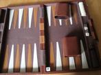 Backgammon in koffer, Hobby en Vrije tijd, Gezelschapsspellen | Bordspellen, Ophalen of Verzenden, Zo goed als nieuw
