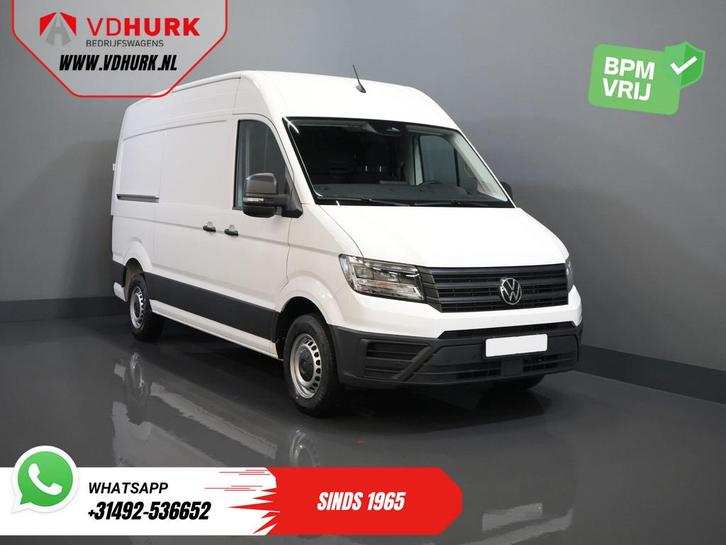 Volkswagen Crafter 35 140 pk DSG Aut. L3H3 Nieuw Model/ LED/, Auto's, Bestelauto's, Bedrijf, Te koop, ABS, Achteruitrijcamera