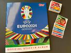 Topps Euro EK 2024 Album Met 100 verschillende stickers, Nieuw, Ophalen of Verzenden, Meerdere stickers