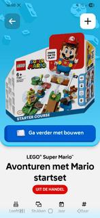 Mario Lego starterset, Kinderen en Baby's, Speelgoed | Duplo en Lego, Ophalen of Verzenden, Zo goed als nieuw