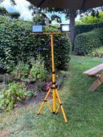 Bouwlamp op statief, Doe-het-zelf en Verbouw, Bouwverlichting, Ophalen, Met statief, Zo goed als nieuw, Lamp met armatuur
