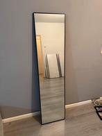 Spiegel 160x40 met zwarte rand, Huis en Inrichting, Ophalen, Minder dan 50 cm, Zo goed als nieuw, 150 tot 200 cm