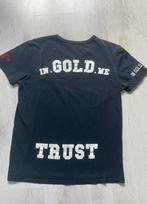 In gold we trust shirt M, Zwart, Ophalen of Verzenden, Zo goed als nieuw, In Gold We Trust