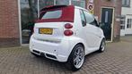 Smart Fortwo cabrio 1.0 Pulse, BRABUS, Leder, Stoelverwarmin, Euro 5, Gebruikt, Wit, Leder