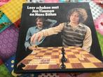 Leer schaken met Jan Timman en Hans Bohm, Ophalen of Verzenden, Zo goed als nieuw
