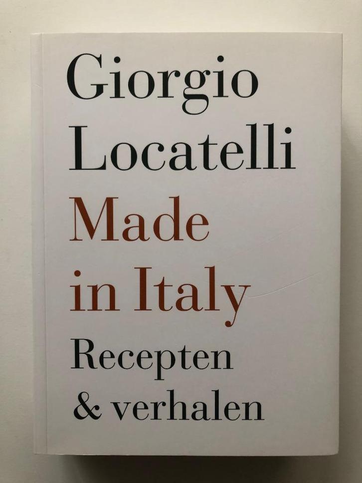 Made in Italy (9789072975119), Boeken, Kookboeken, Zo goed als nieuw, Voorgerechten en Soepen, Hoofdgerechten, Taart, Gebak en Desserts