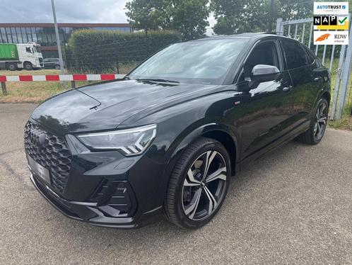 Audi Q3 Sportback 45 TFSI quattro 3x S-Line Pano Matrix Memo, Auto's, Audi, Bedrijf, Te koop, Q3, 4x4, ABS, Achteruitrijcamera