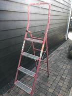 Altrex trap 4 trede, Doe-het-zelf en Verbouw, Ladders en Trappen, Ophalen, Gebruikt, Trap, Opvouwbaar of Inschuifbaar