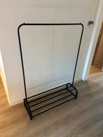 Industrieel kledingrek met schoenenrek, Ophalen, Zo goed als nieuw