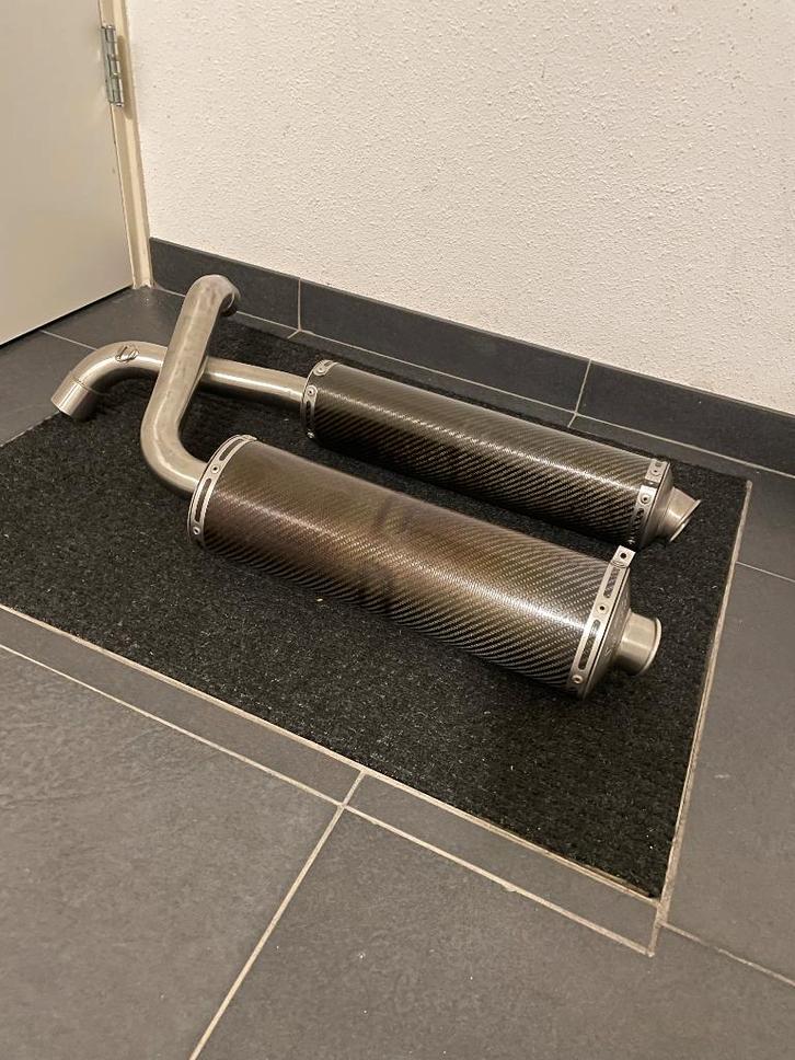 Sil Motor carbon uitlaatdempers Ducati 748/916/996/998, Motoren, Onderdelen | Ducati, Gereviseerd, Ophalen of Verzenden