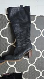 ViaVai leren dameslaarzen hoge laarzen zwart 40, Ophalen of Verzenden, Gedragen, Zwart, Hoge laarzen