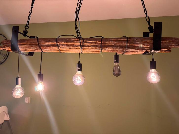 Eetkamer lamp, Huis en Inrichting, Lampen | Hanglampen, Zo goed als nieuw, Minder dan 50 cm, Ophalen