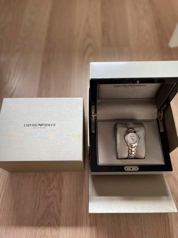 Emporio Armani ARS8560 dames horloge nieuw zilver swiss made beschikbaar voor biedingen