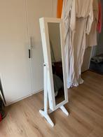 Sieradenkast met spiegel van VIDAXL, Huis en Inrichting, Ophalen, Minder dan 50 cm, Gebruikt, 100 tot 150 cm