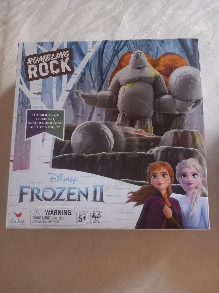 Frozen 2 - Rumbling Rock 3D-bordspel (Nijmegen oost), Hobby en Vrije tijd, Gezelschapsspellen | Bordspellen, Zo goed als nieuw