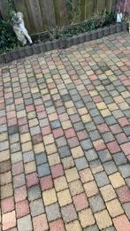 Koppelstones bont gekleurd 40 vierkante meter, Tuin en Terras, Ophalen, Gebruikt, Beton, Klinkers