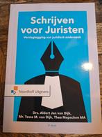 T.M. van Dijk - Schrijven voor Juristen, Ophalen of Verzenden, Nieuw, T.M. van Dijk; T.E. Mepschen; A.J. van Dijk