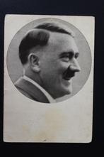 1937 DUITSE RIJK PROPAGANDAKAART PORTRET HITLER GELOPEN, Postzegels en Munten, Brieven en Enveloppen | Buitenland, Ophalen of Verzenden
