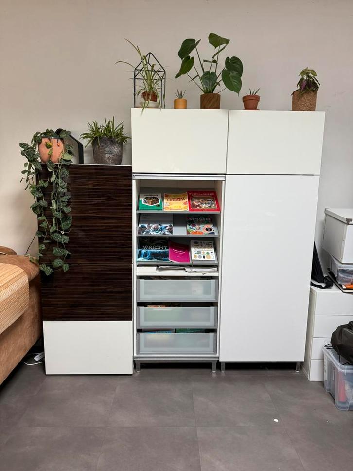Diverse Besta kastjes Ikea, Huis en Inrichting, Kasten | Stellingkasten, Gebruikt, Ophalen