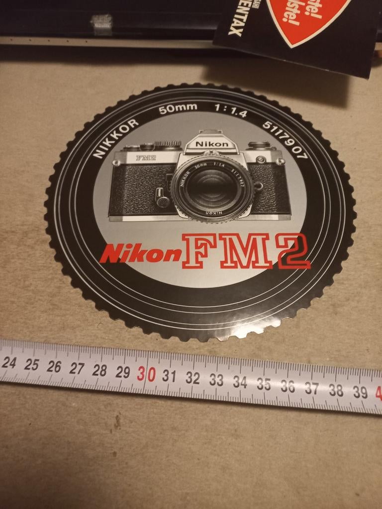Nikon, Verzamelen, Stickers, Ophalen of Verzenden, Zo goed als nieuw