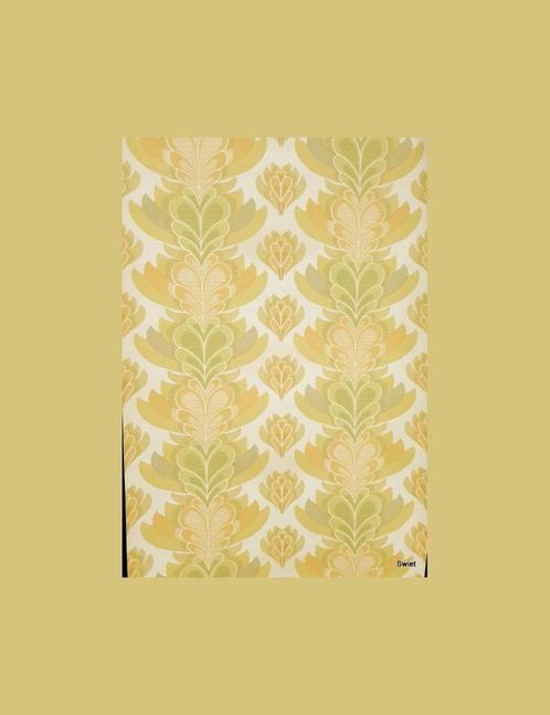 6662 Vintage retro oud barok bloemetjes behang behangpapier, Huis en Inrichting, Stoffering | Behang, Verzenden