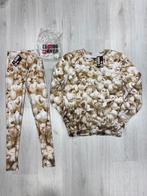 Carnavalsoutfit popcorn, Ophalen of Verzenden, Zo goed als nieuw, Maat 36 (S), Beige